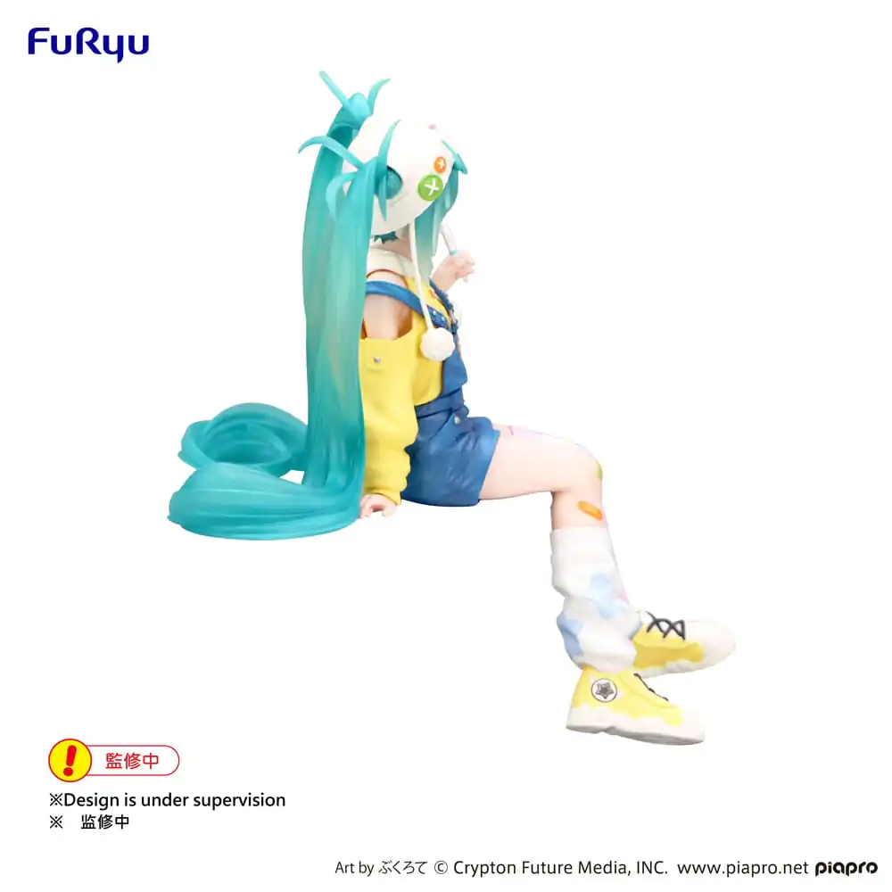 Hatsune Miku Noodle Stopper PVC Statue Hatsune Miku Lollipop 15 cm product photo