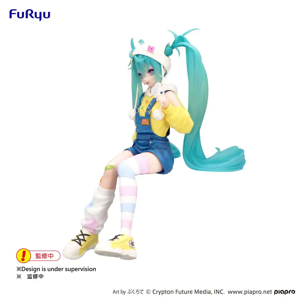 Hatsune Miku Noodle Stopper PVC Statue Hatsune Miku Lollipop 15 cm product photo