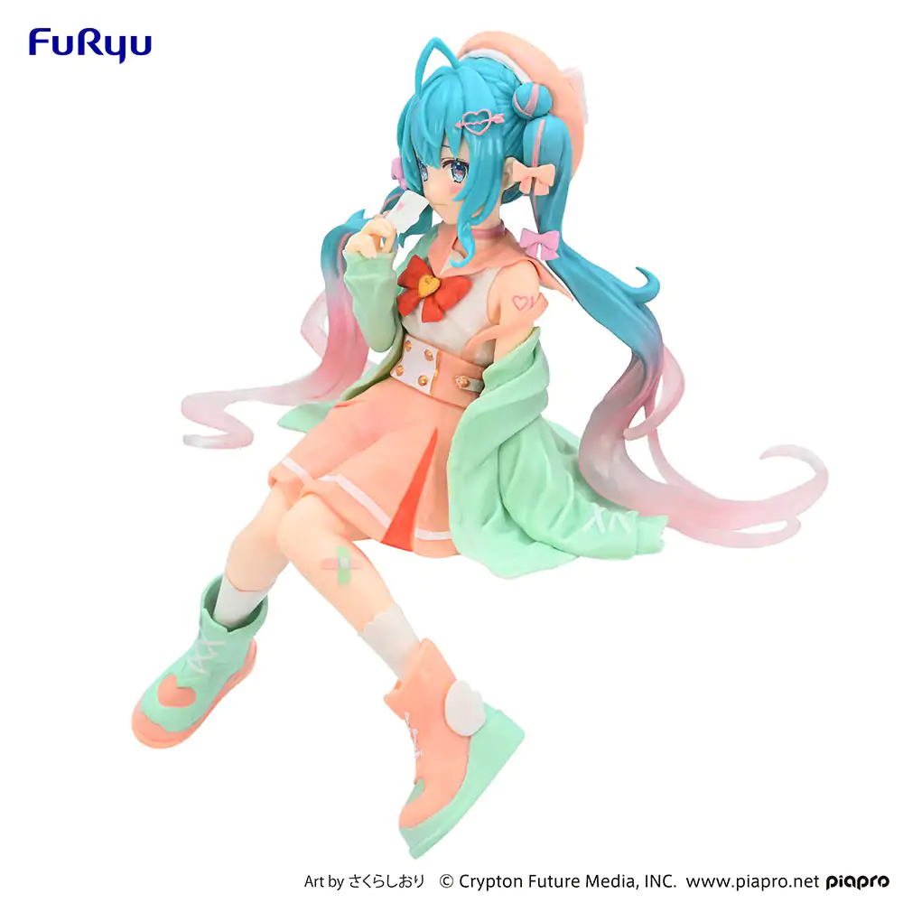 Hatsune Miku Noodle Stopper PVC Statue Hatsune Miku / Love Sailor Citrus Cream Ver. 14 cm product photo