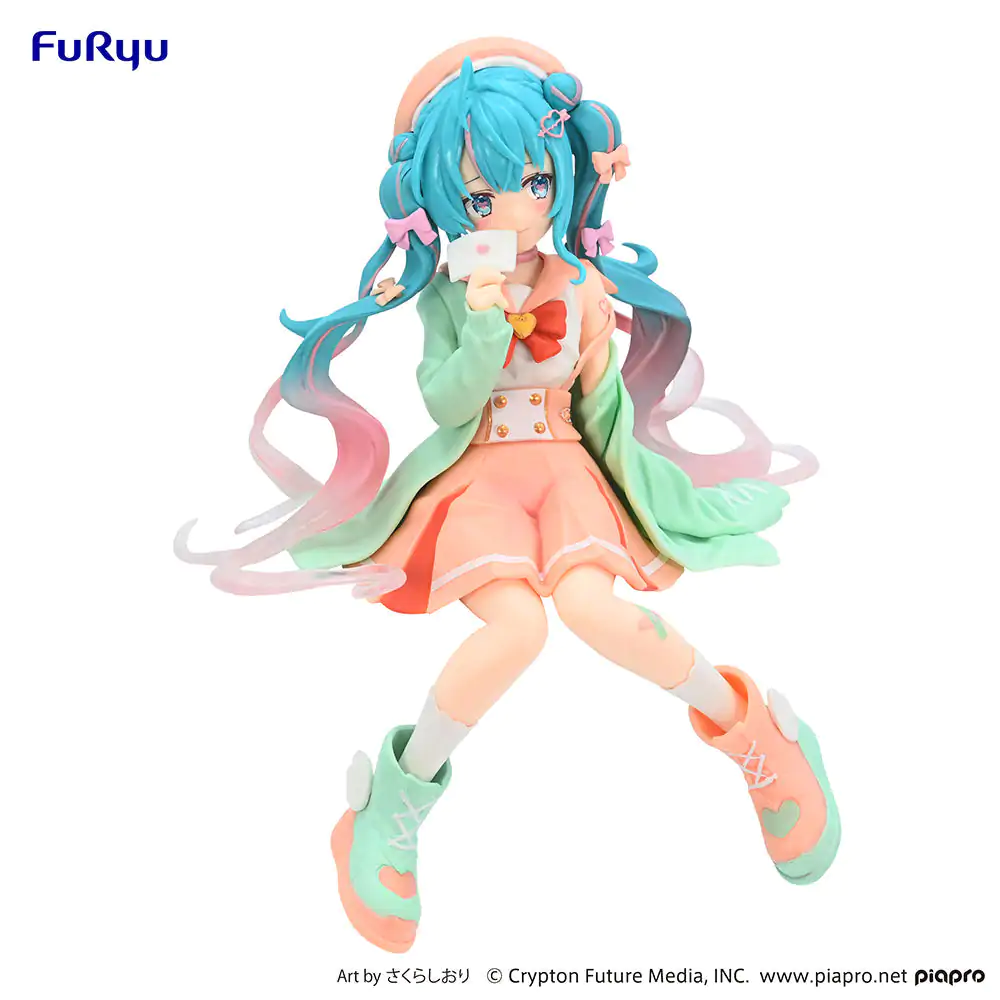 Hatsune Miku Noodle Stopper PVC Statue Hatsune Miku / Love Sailor Citrus Cream Ver. 14 cm product photo