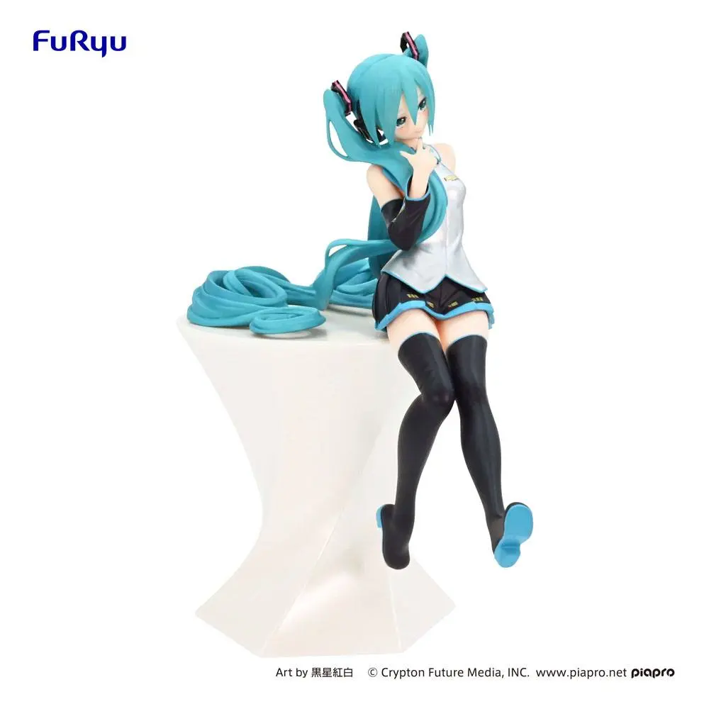 Hatsune Miku Noodle Stopper PVC Statue Hatsune Miku 14 cm product photo