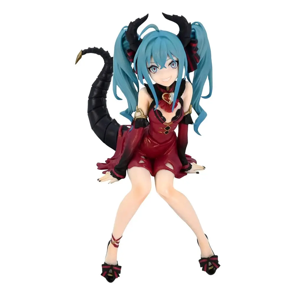 Hatsune Miku Noodle Stopper PVC Statue Hatsune Miku Villain Red Color ver. 16 cm product photo