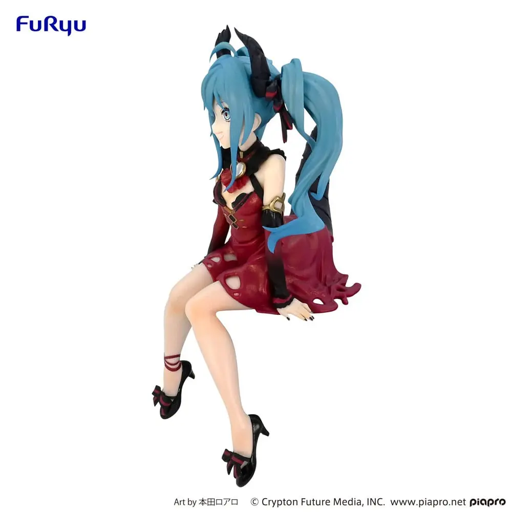 Hatsune Miku Noodle Stopper PVC Statue Hatsune Miku Villain Red Color ver. 16 cm product photo