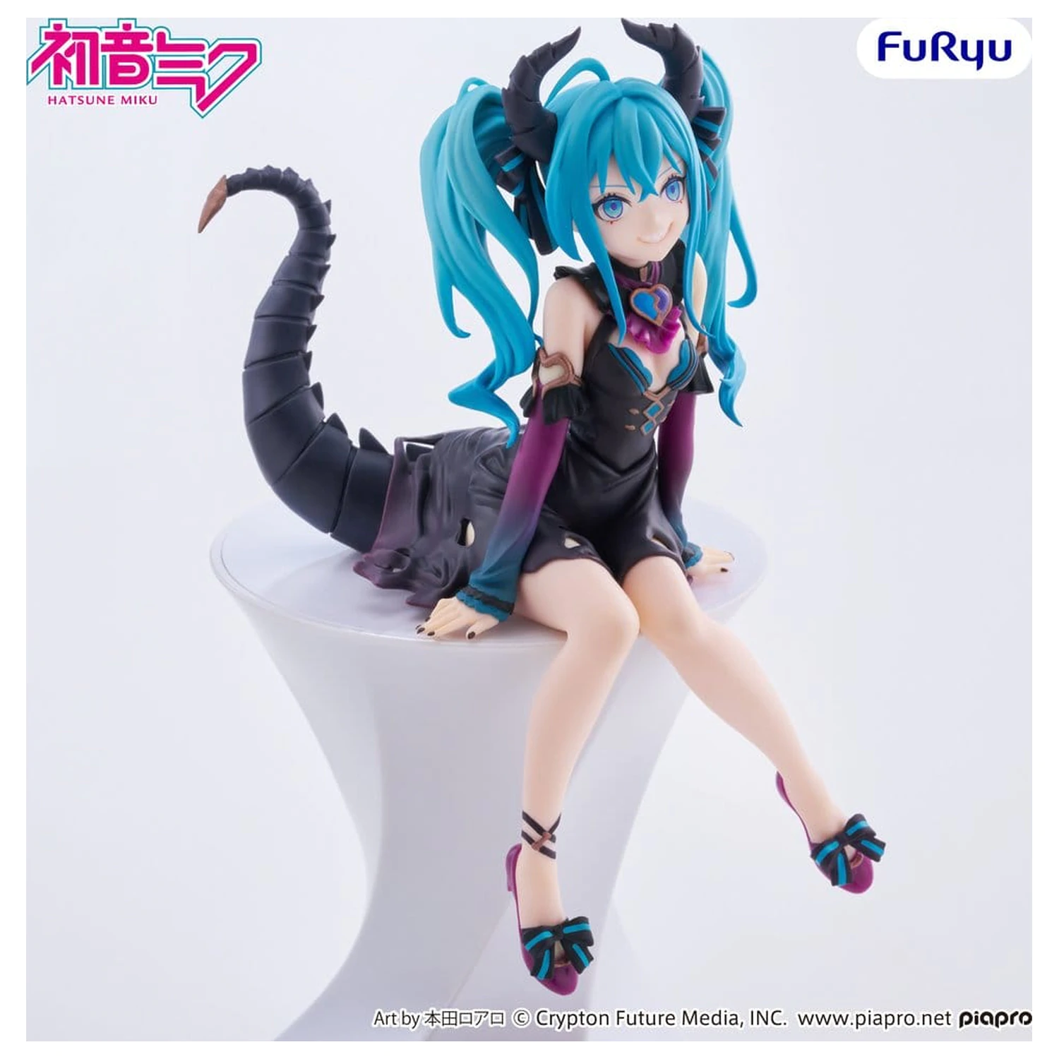 Hatsune Miku Noodle Stopper PVC Figure Hatsune Miku Villain Ver. 16 cm product photo