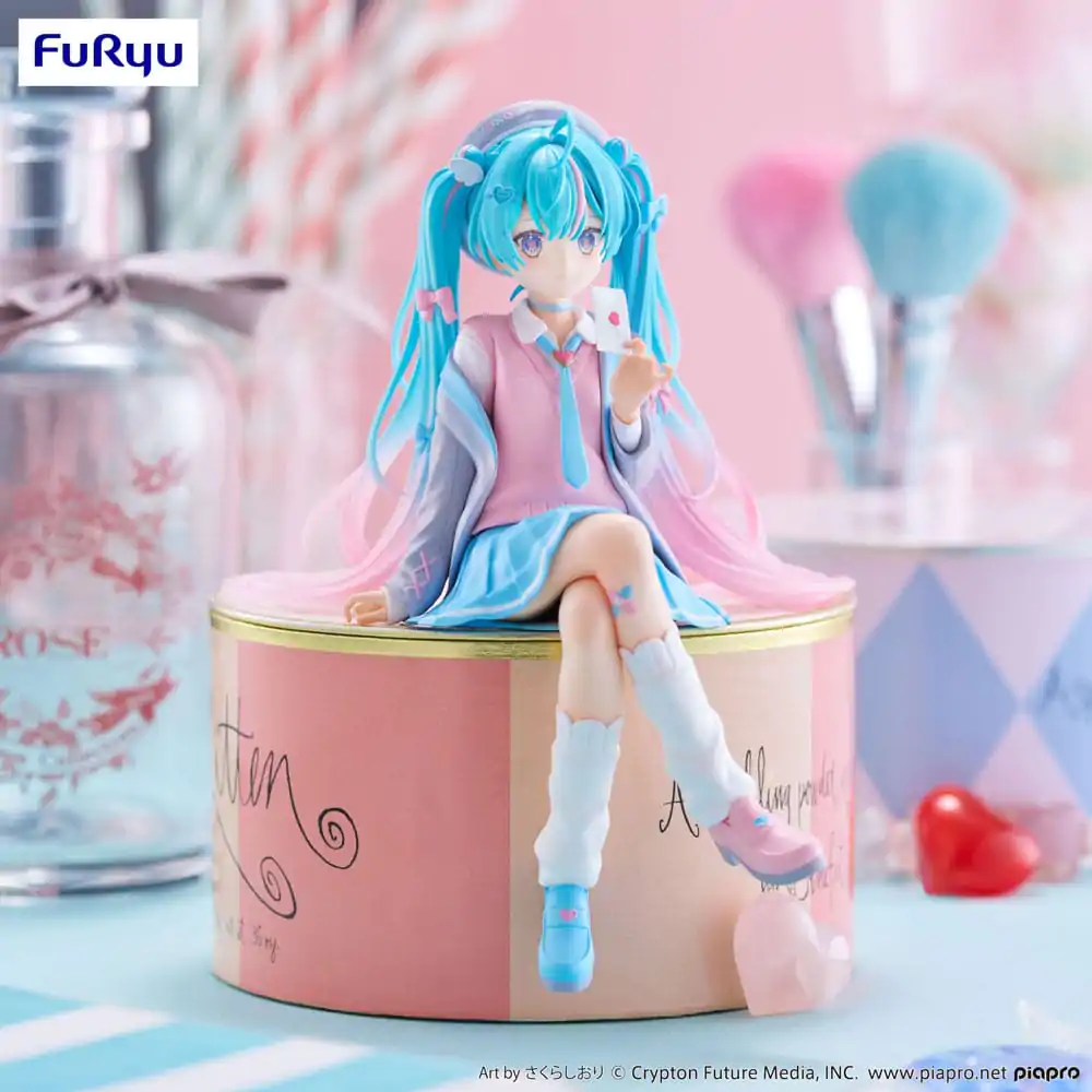 Hatsune Miku Noodle Stopper PVC Statue Love Blazer 13 cm product photo