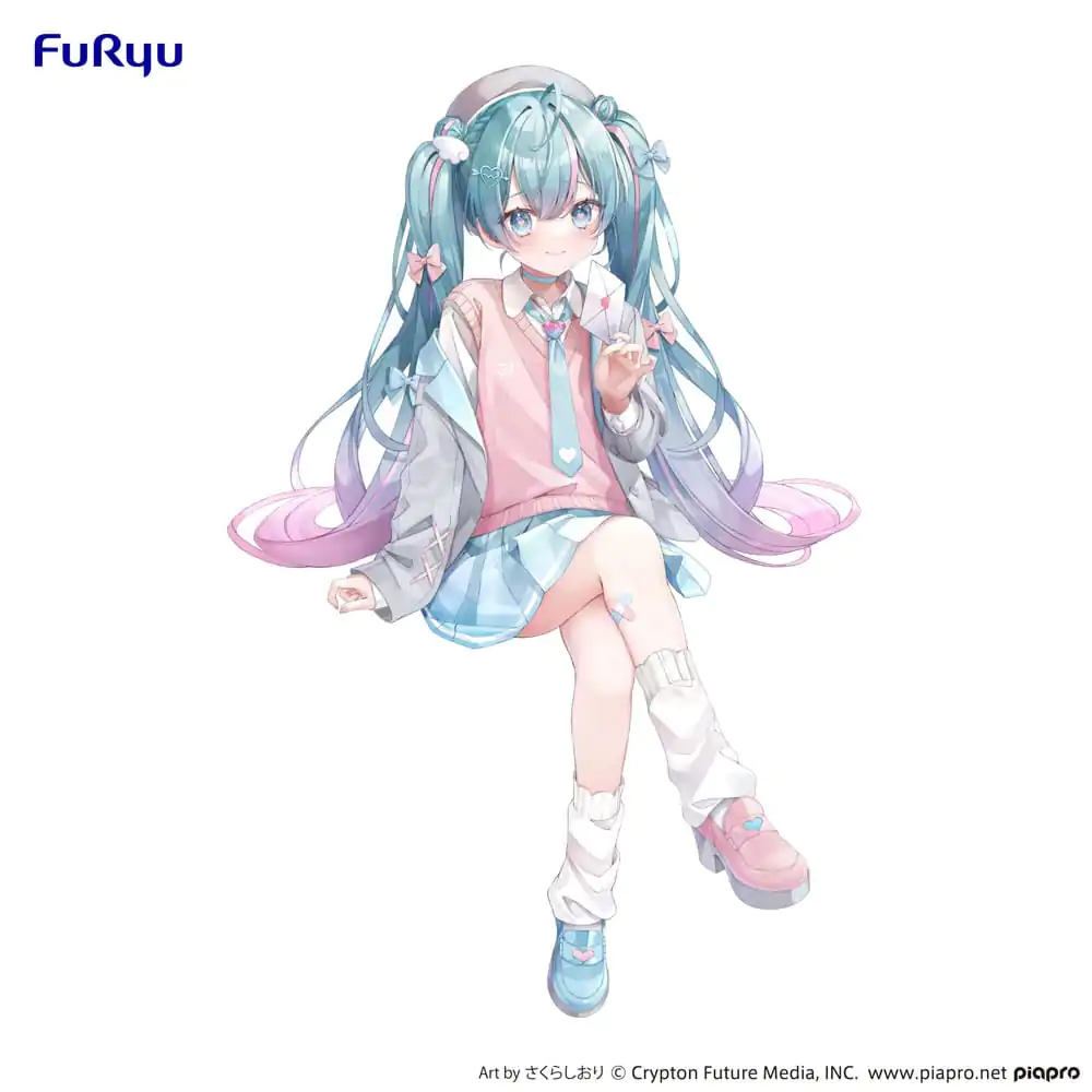 Hatsune Miku Noodle Stopper PVC Statue Love Blazer 13 cm product photo