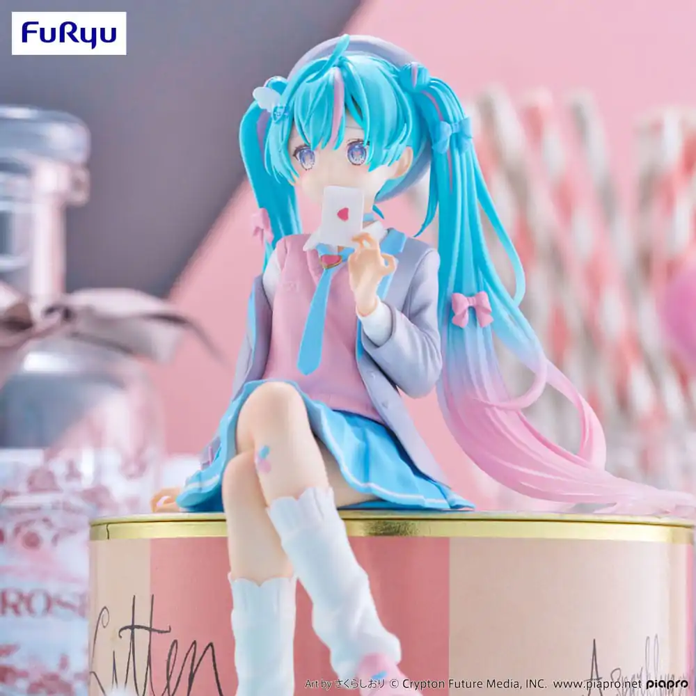 Hatsune Miku Noodle Stopper PVC Statue Love Blazer 13 cm product photo