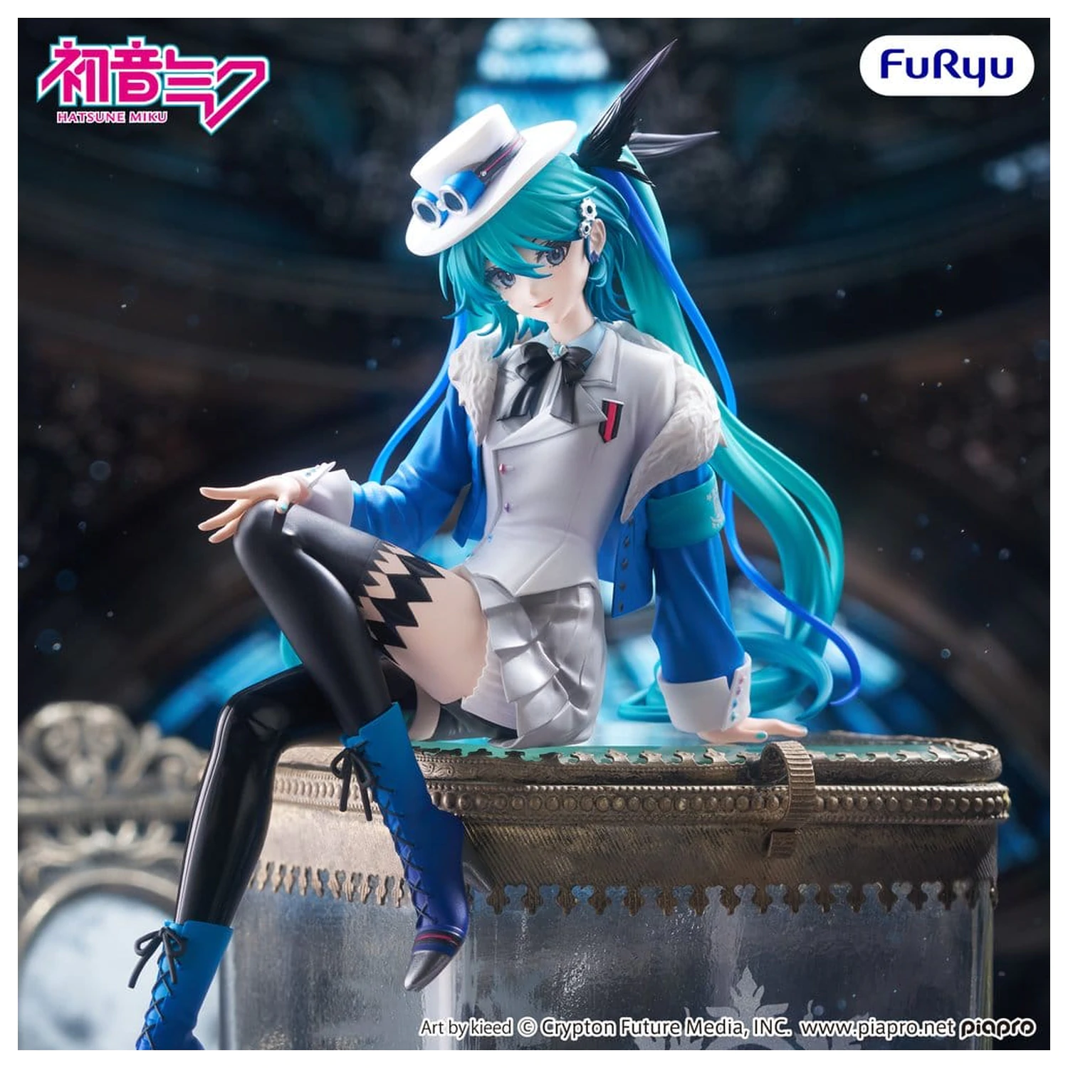 Hatsune Miku Noodle Stopper PVC Figure Miku with you 2025 Ver. 15 cm product photo