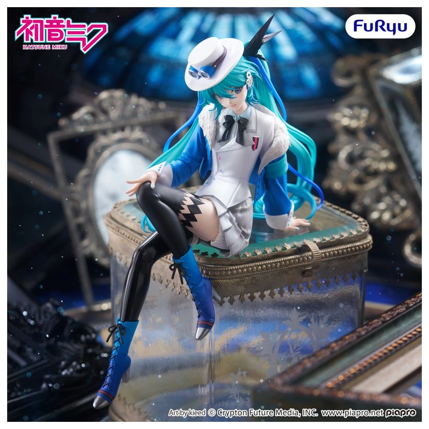 Hatsune Miku Noodle Stopper PVC Figure Miku with you 2025 Ver. 15 cm product photo