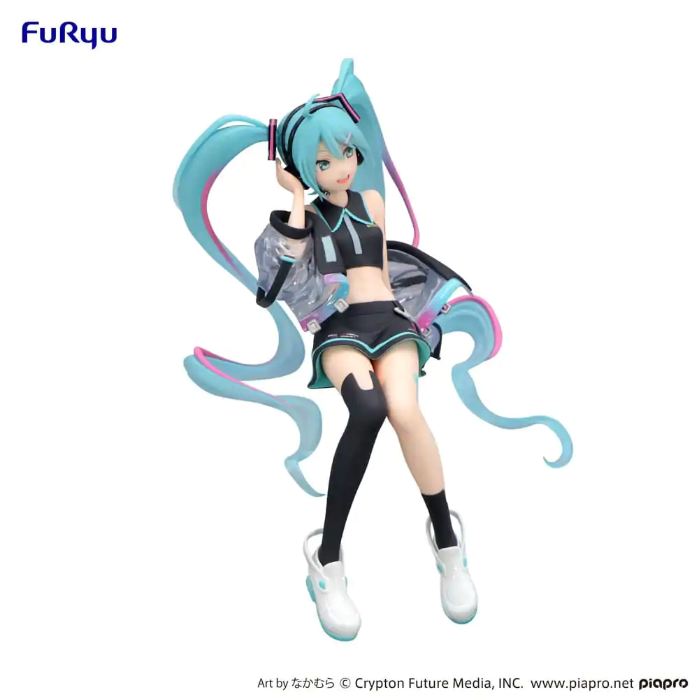 Hatsune Miku Noodle Stopper PVC Statue Neon Cyber 16 cm product photo