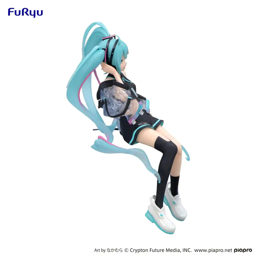 Hatsune Miku Noodle Stopper PVC Statue Neon Cyber 16 cm product photo