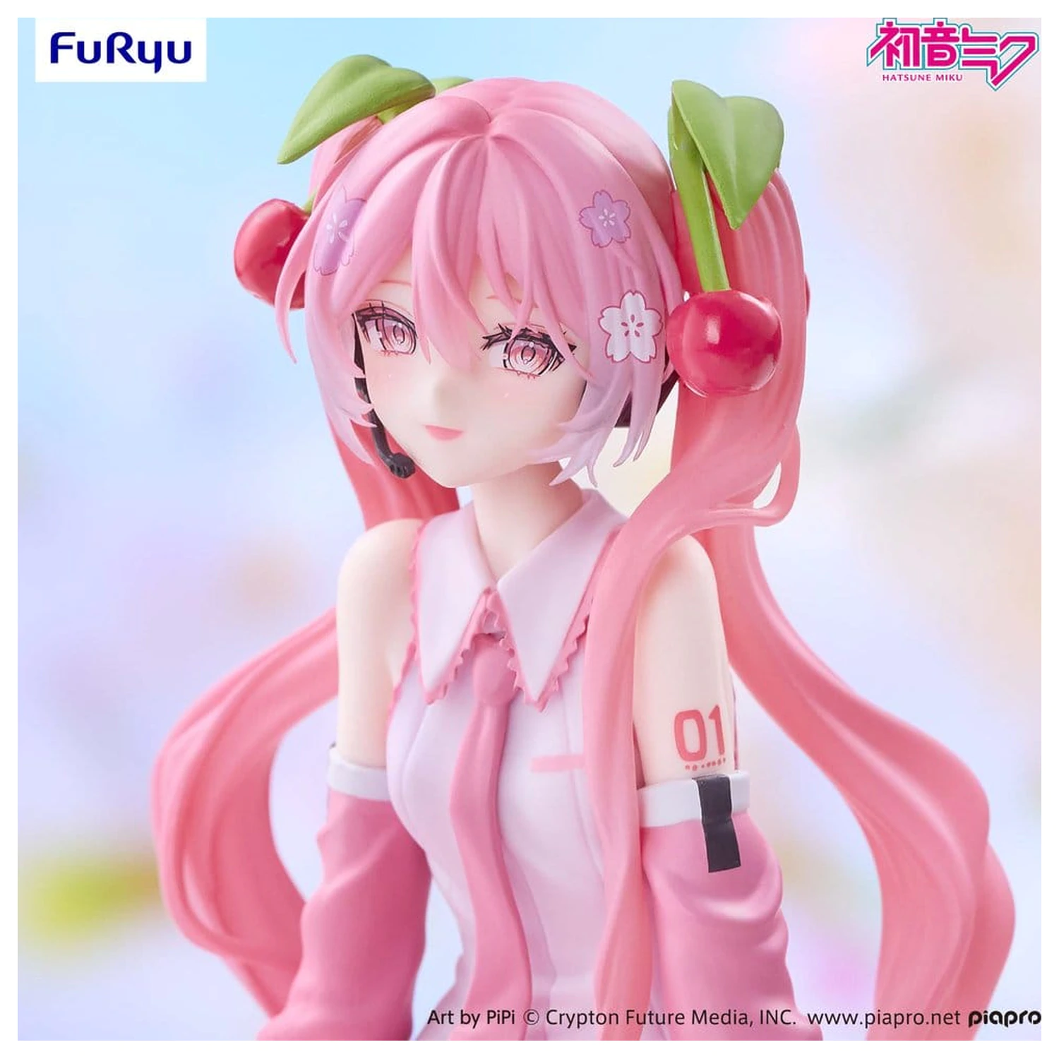 Hatsune Miku Noodle Stopper PVC Figure Sakura Miku 2026 Smile Ver. 14 cm product photo