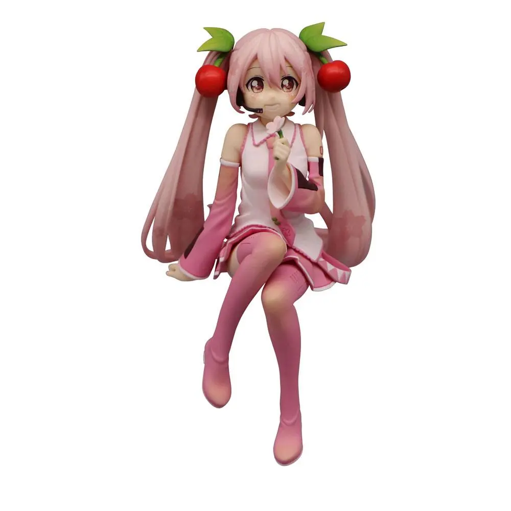 Hatsune Miku Noodle Stopper PVC Statue Sakura Miku 2022 Ver. 14 cm product photo