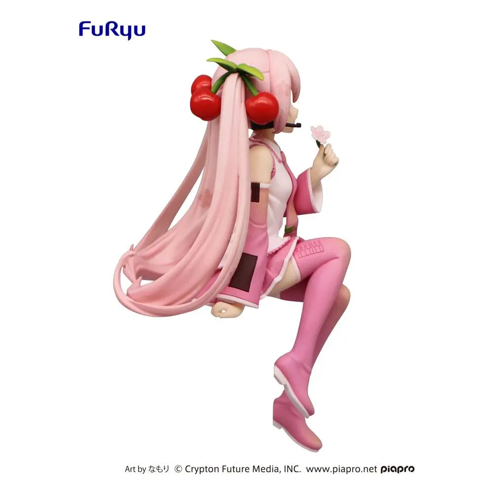 Hatsune Miku Noodle Stopper PVC Statue Sakura Miku 2022 Ver. 14 cm product photo
