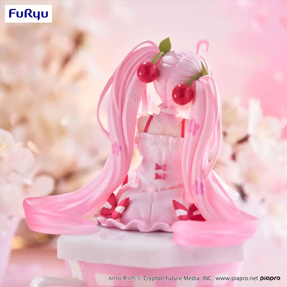 Hatsune Miku Noodle Stopper PVC Statue Sakura Miku 2025 14 cm product photo