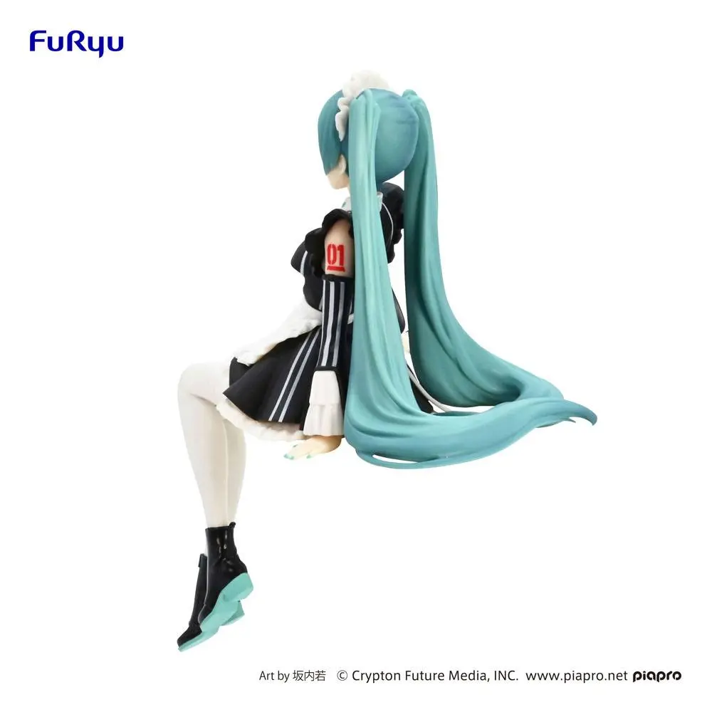 Hatsune Miku Noodle Stopper PVC Statue Hatsune Miku Sporty Maid Ver. 17 cm product photo