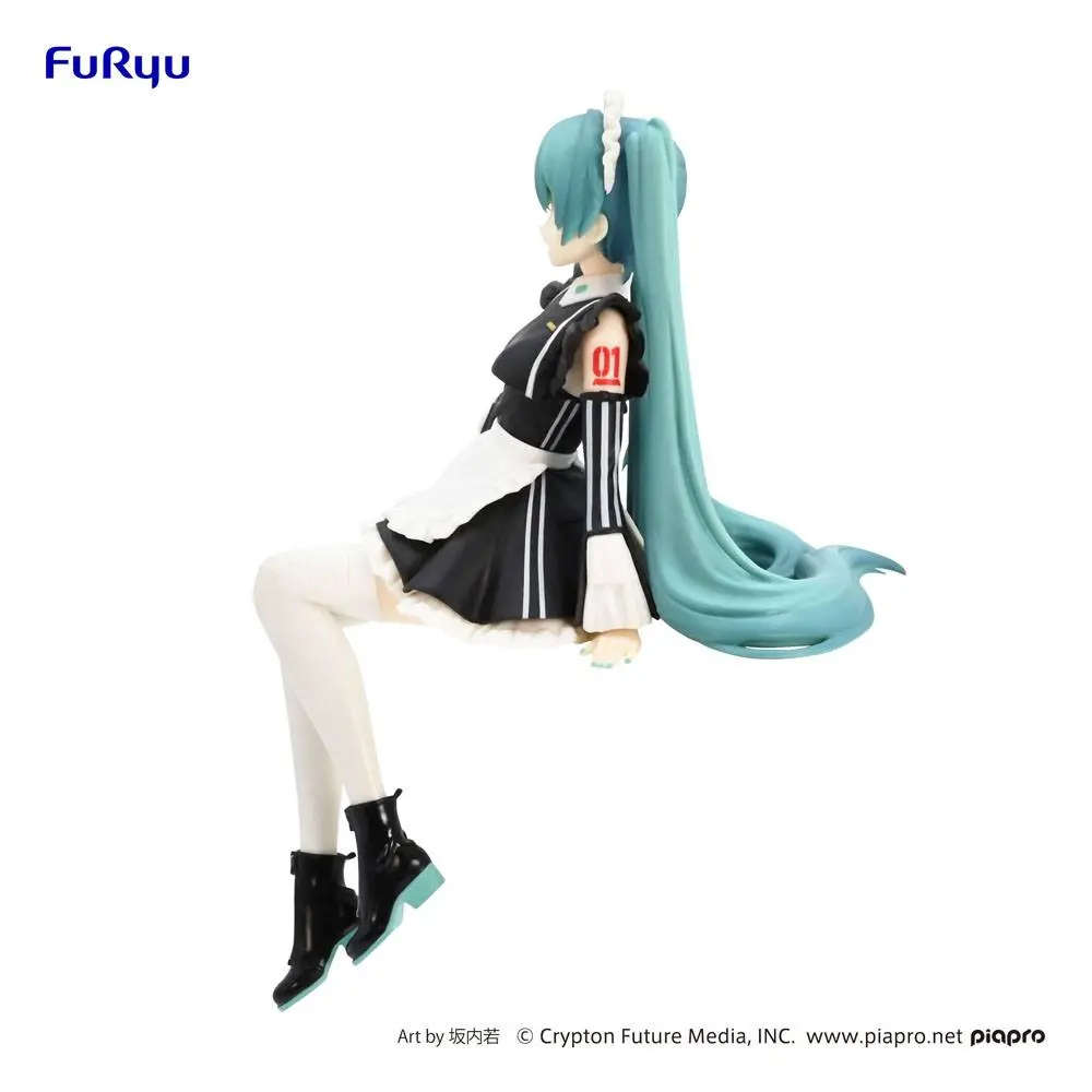 Hatsune Miku Noodle Stopper PVC Statue Hatsune Miku Sporty Maid Ver. 17 cm product photo