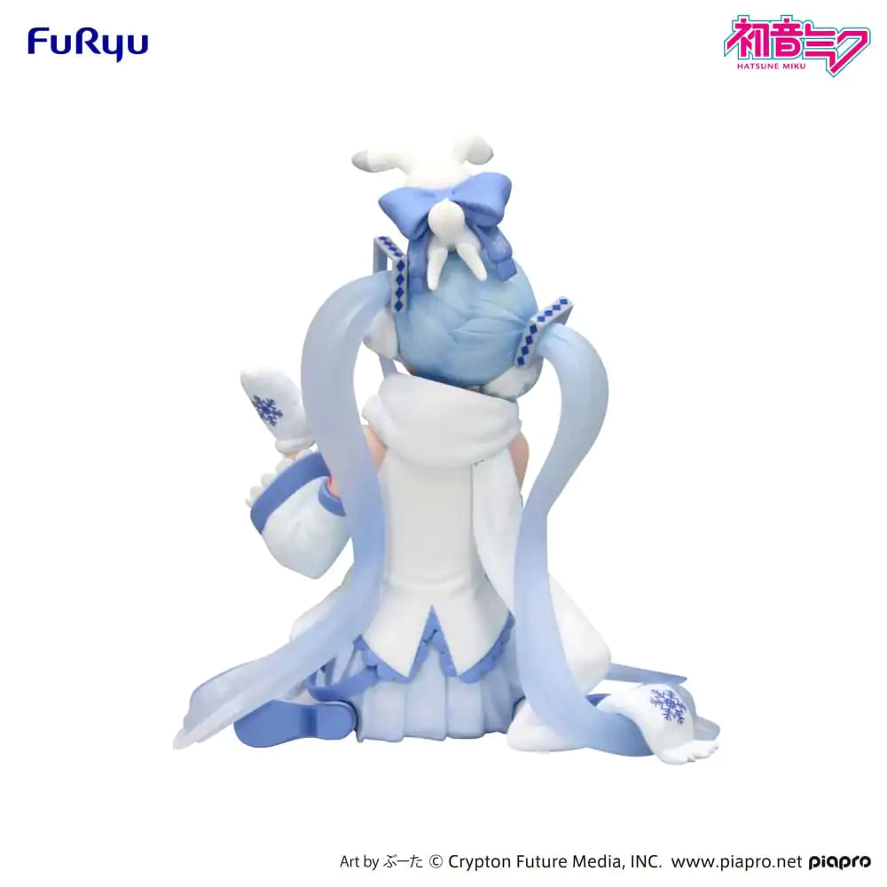 Hatsune Miku Noodle Stopper PVC Statue Snow Miku Sky Town 10th Ver. 15 cm product photo