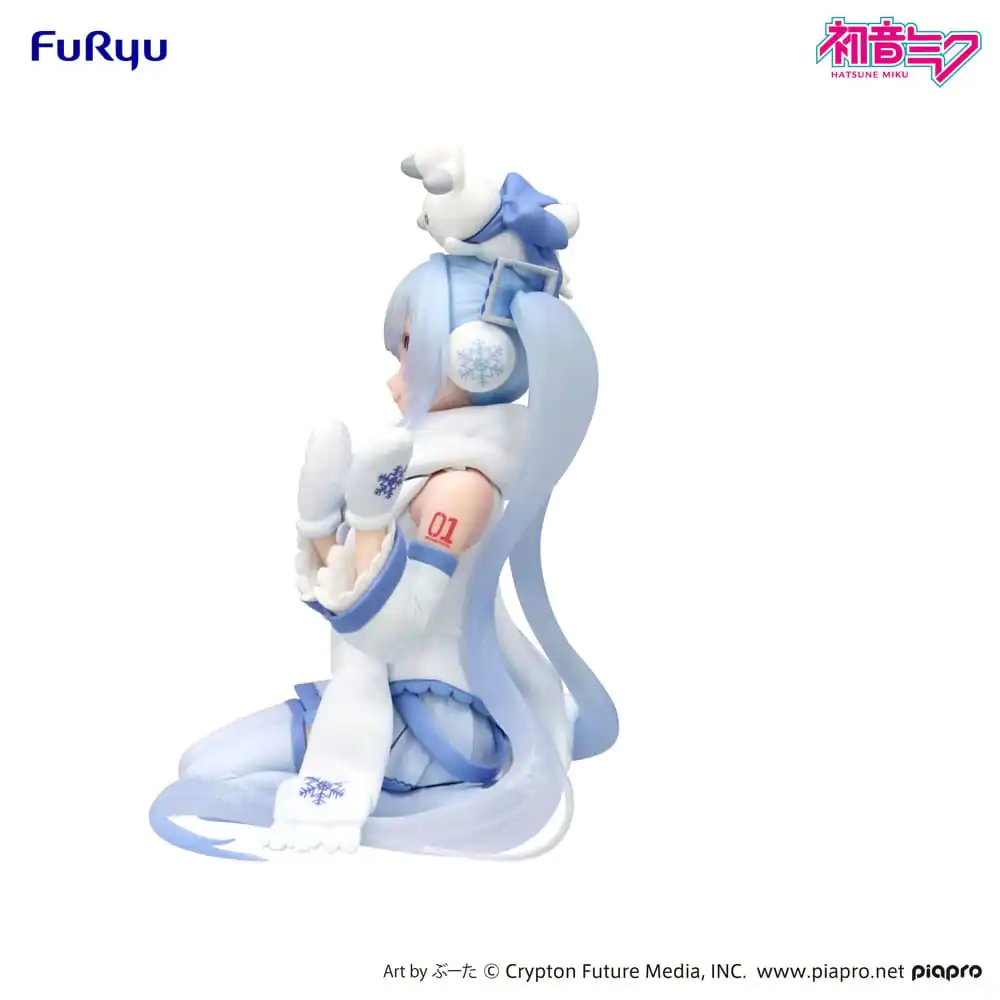Hatsune Miku Noodle Stopper PVC Statue Snow Miku Sky Town 10th Ver. 15 cm product photo