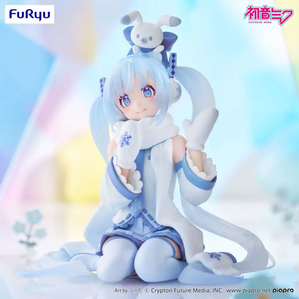 Hatsune Miku Noodle Stopper PVC Statue Snow Miku Sky Town 10th Ver. 15 cm product photo