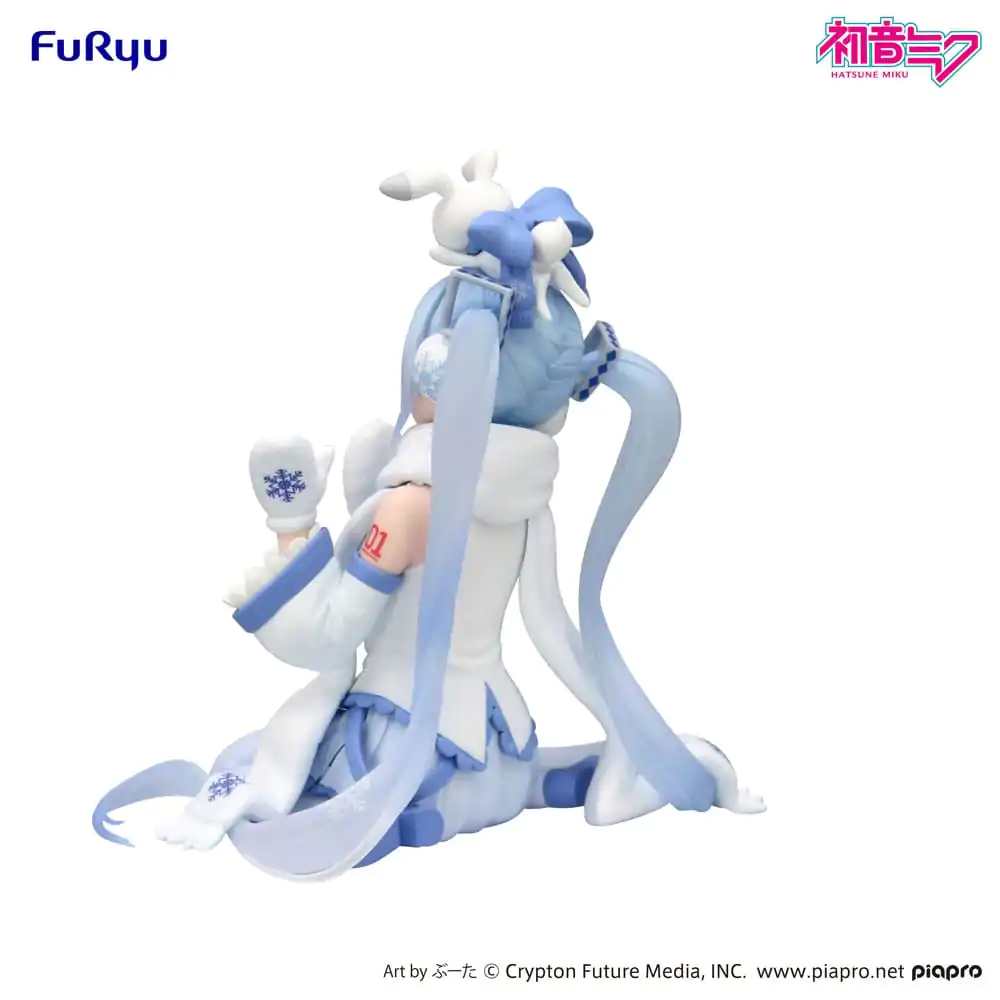 Hatsune Miku Noodle Stopper PVC Statue Snow Miku Sky Town 10th Ver. 15 cm product photo