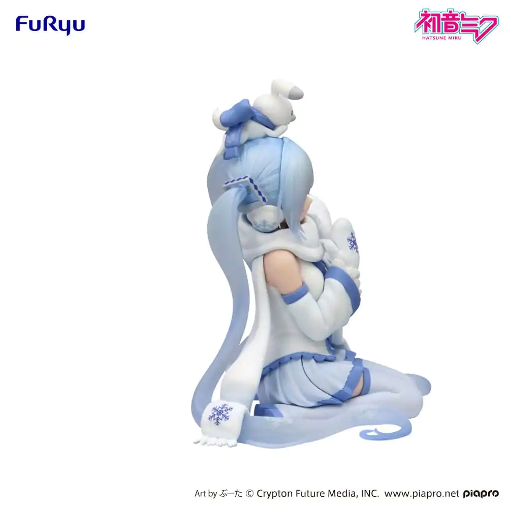 Hatsune Miku Noodle Stopper PVC Statue Snow Miku Sky Town 10th Ver. 15 cm product photo
