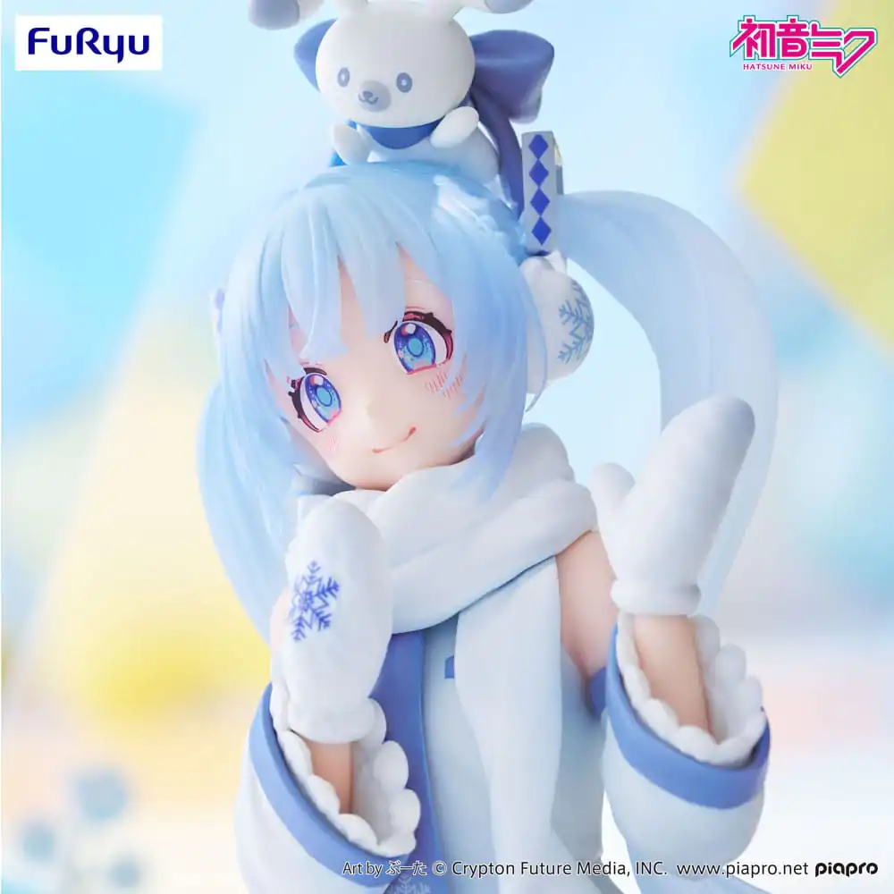 Hatsune Miku Noodle Stopper PVC Statue Snow Miku Sky Town 10th Ver. 15 cm product photo