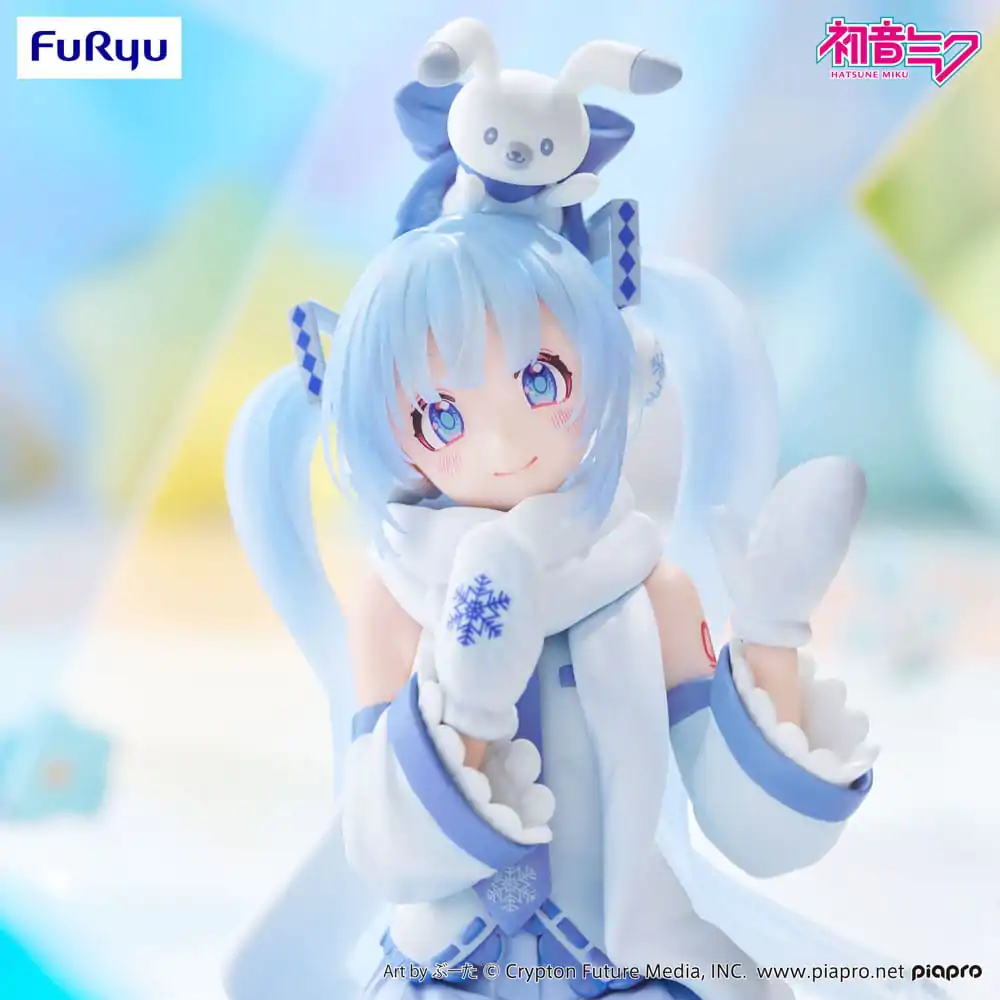 Hatsune Miku Noodle Stopper PVC Statue Snow Miku Sky Town 10th Ver. 15 cm product photo