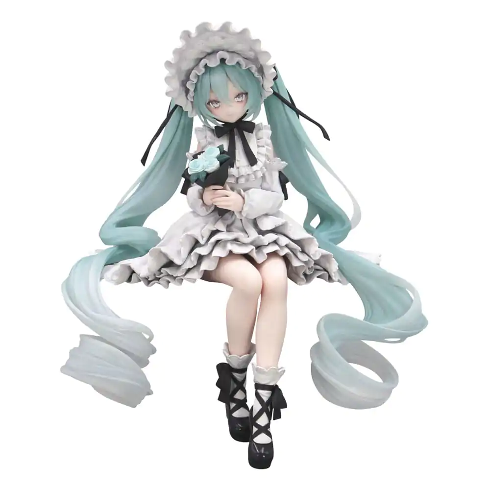 Hatsune Miku Noodle Stopper PVC Statue Vintage Doll Style 15 cm  product photo