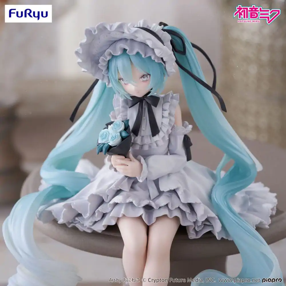 Hatsune Miku Noodle Stopper PVC Statue Vintage Doll Style 15 cm  product photo