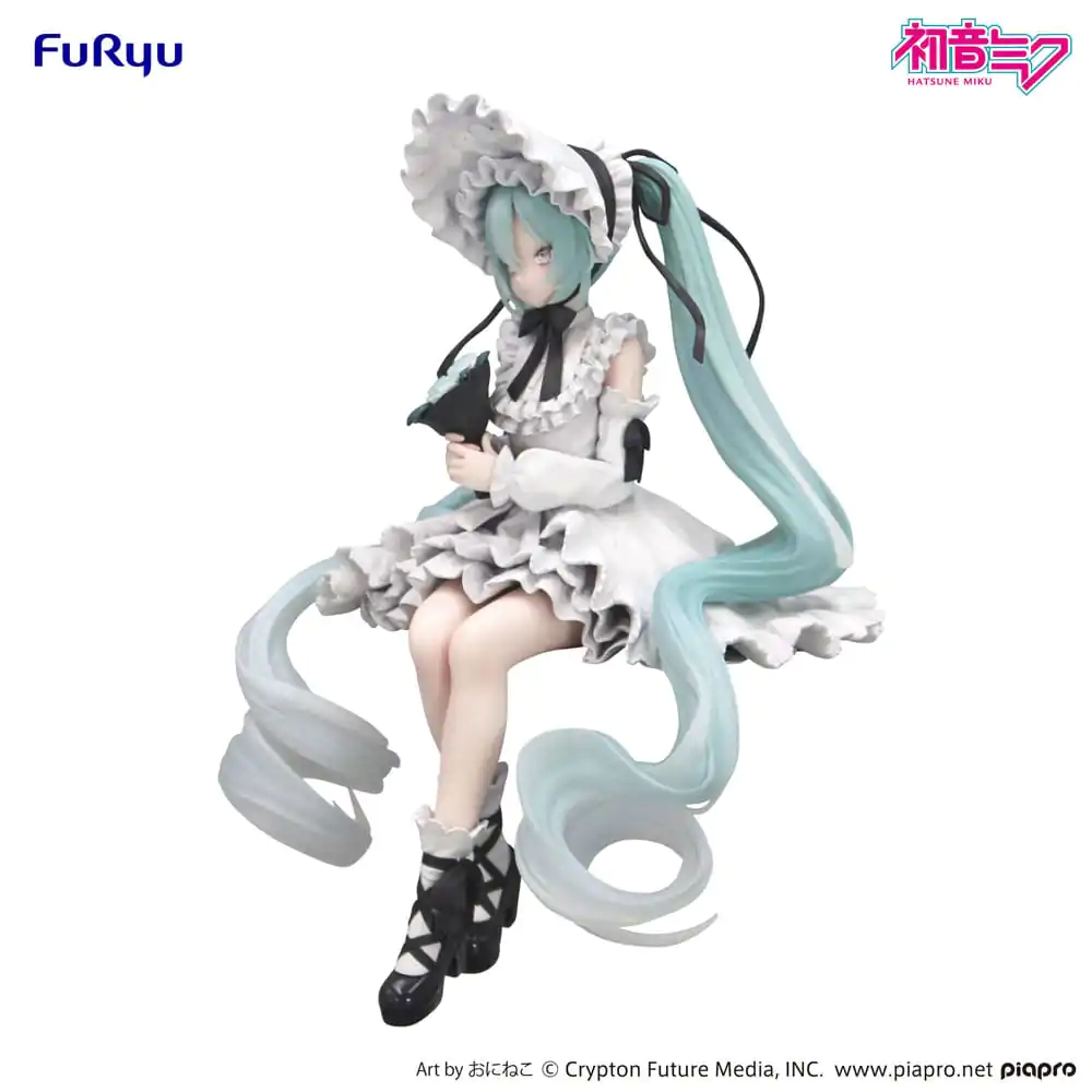 Hatsune Miku Noodle Stopper PVC Statue Vintage Doll Style 15 cm  product photo