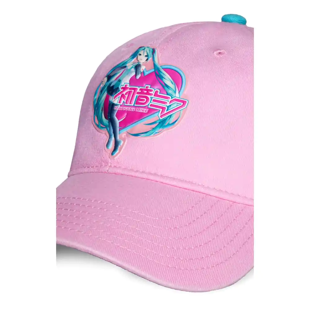 Hatsune Miku Curved Bill Cap Pink termékfotó