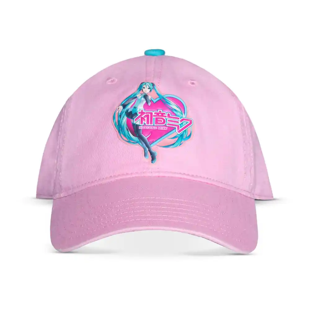 Hatsune Miku Curved Bill Cap Pink termékfotó