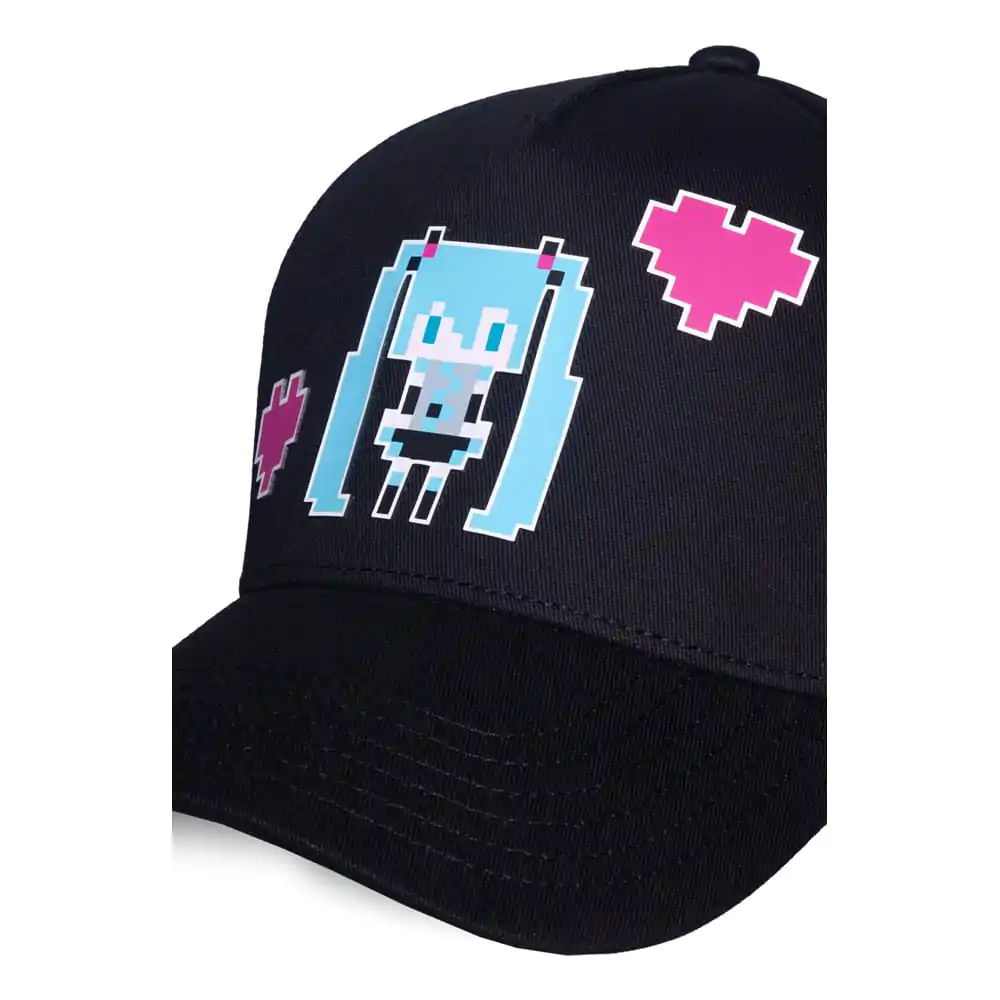 Hatsune Miku Curved Bill Cap Pixel product photo