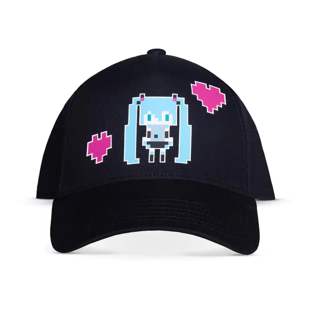 Hatsune Miku Curved Bill Cap Pixel product photo