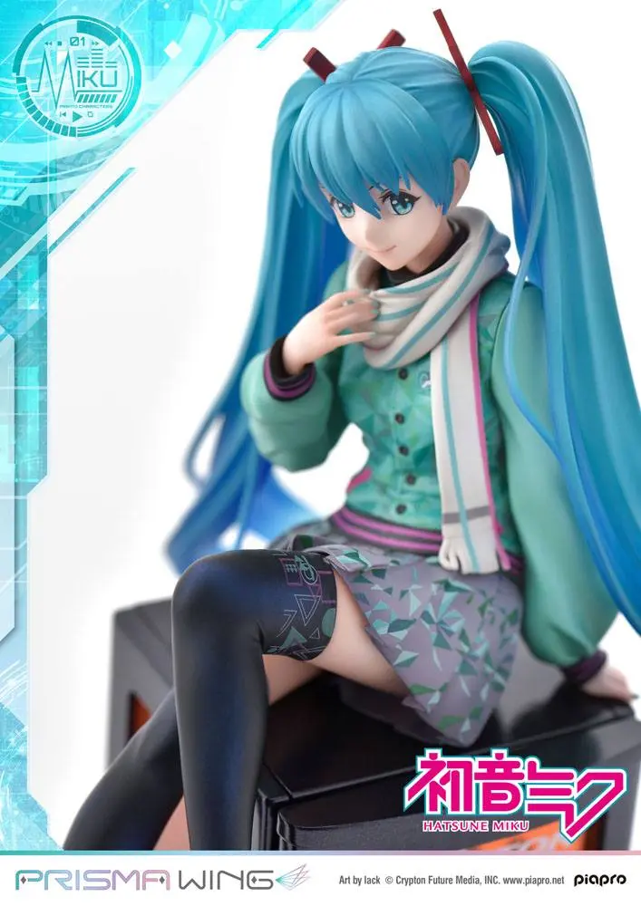 Hatsune Miku Prisma Wing PVC Statue 1/7 Hatsune Miku (Art by lack) 19 cm product photo