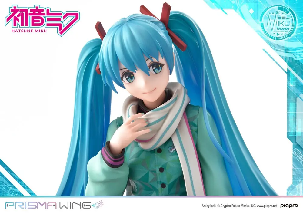 Hatsune Miku Prisma Wing PVC Statue 1/7 Hatsune Miku (Art by lack) 19 cm product photo