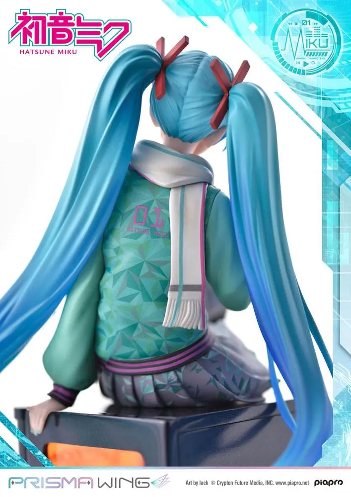 Hatsune Miku Prisma Wing PVC Statue 1/7 Hatsune Miku (Art by lack) 19 cm product photo