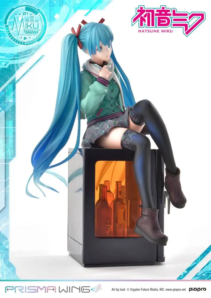 Hatsune Miku Prisma Wing PVC Statue 1/7 Hatsune Miku (Art by lack) 19 cm termékfotó