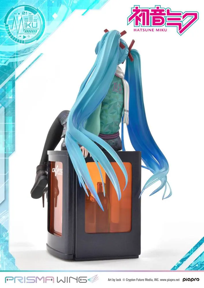 Hatsune Miku Prisma Wing PVC Statue 1/7 Hatsune Miku (Art by lack) 19 cm product photo