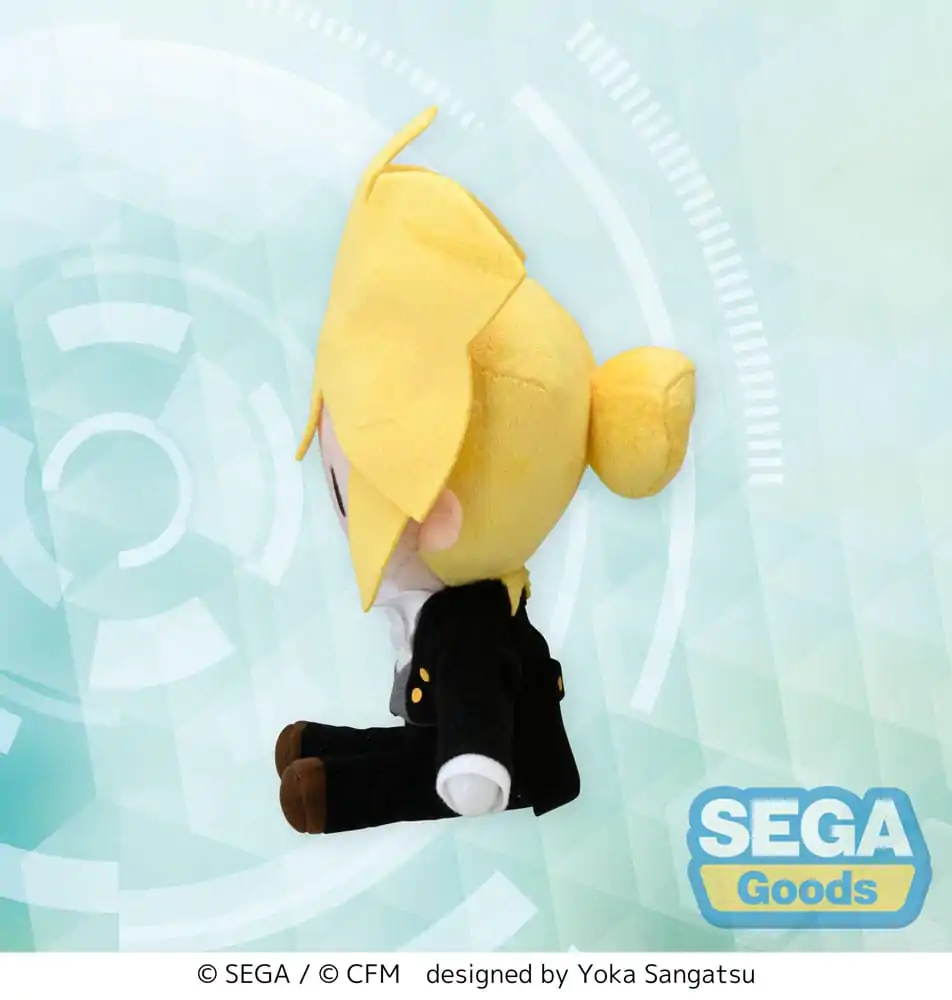 Hatsune Miku: Project DIVA Arcade Future Tone Fuwa Petit Plush Figure Kagamine Len Butler Ver. (EX) 16 cm product photo