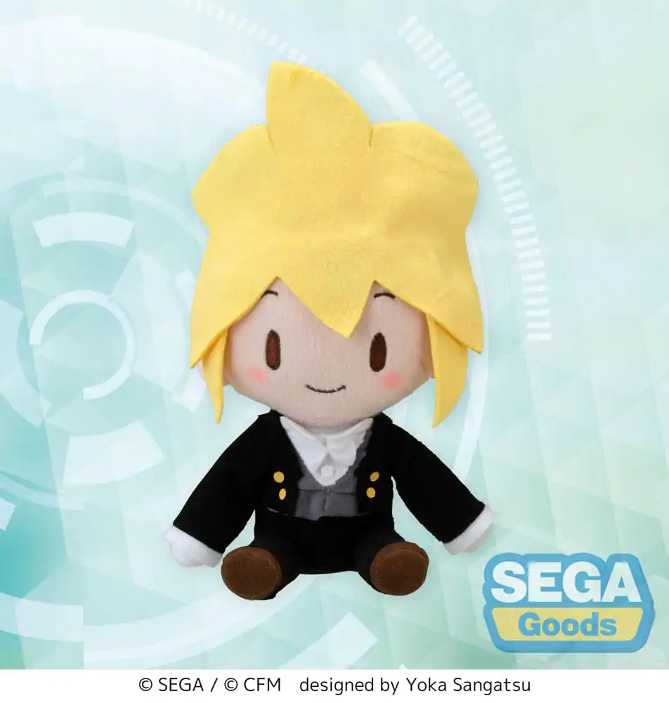 Hatsune Miku: Project DIVA Arcade Future Tone Fuwa Petit Plush Figure Kagamine Len Butler Ver. (EX) 16 cm product photo