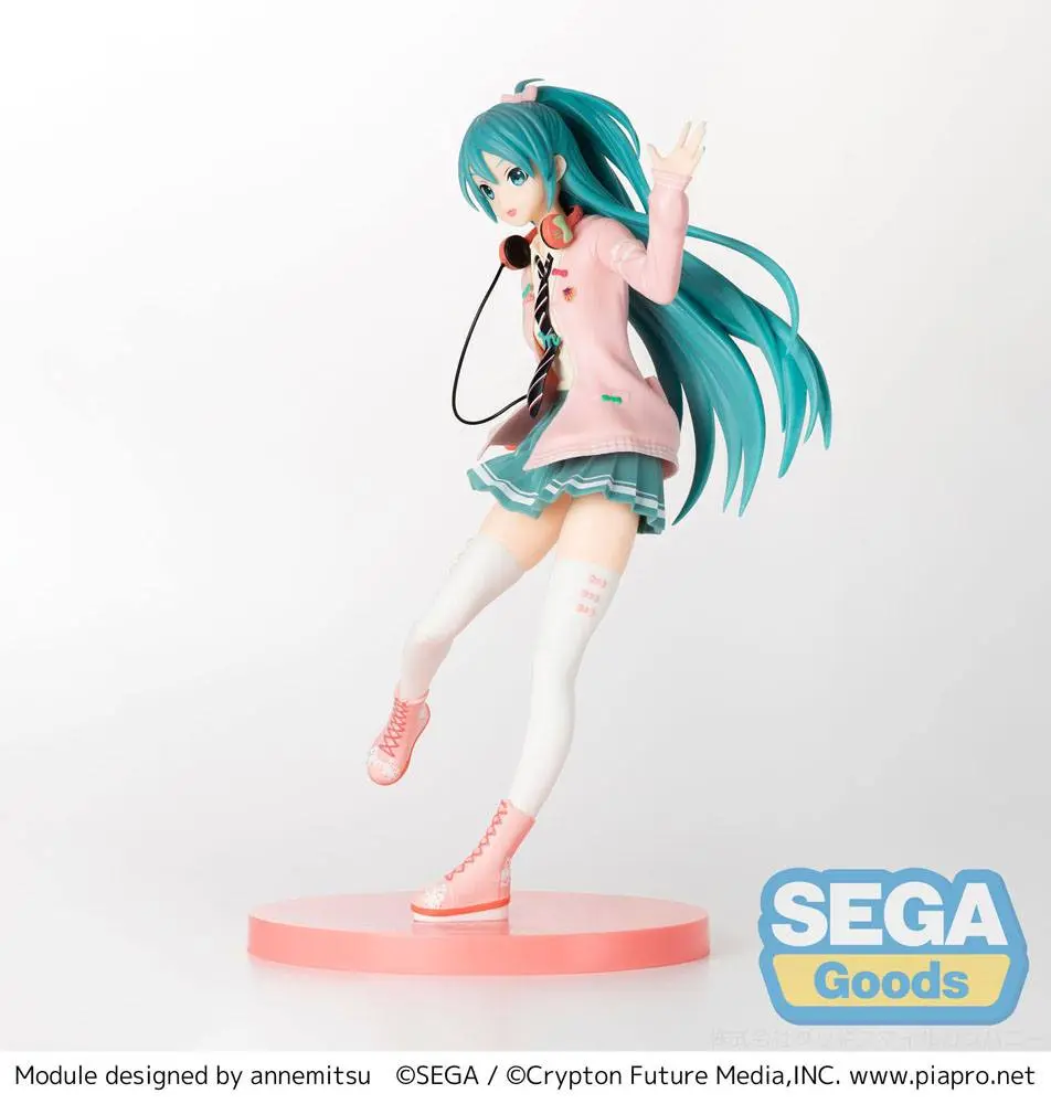 Hatsune Miku Project DIVA Arcade Future Tone SPM Statue Hatsune Miku - Ribbon Girl 24 cm product photo