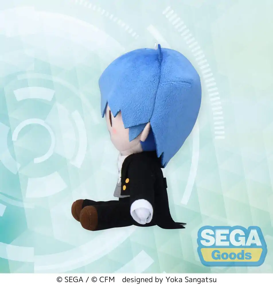 Hatsune Miku Project Diva Arcade Fuwa Petit Mini Plush Figure Kaito Butler Ver. (EX) 16 cm product photo