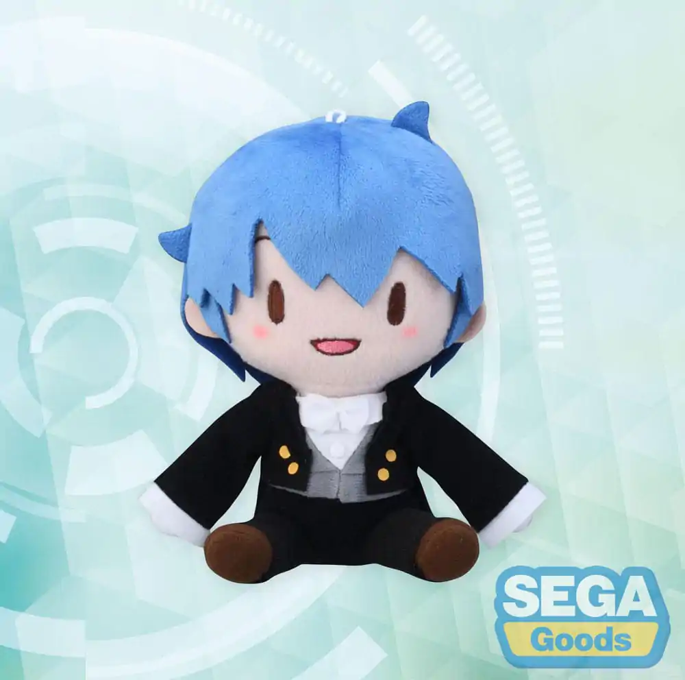 Hatsune Miku Project Diva Arcade Fuwa Petit Mini Plush Figure Kaito Butler Ver. (EX) 16 cm product photo