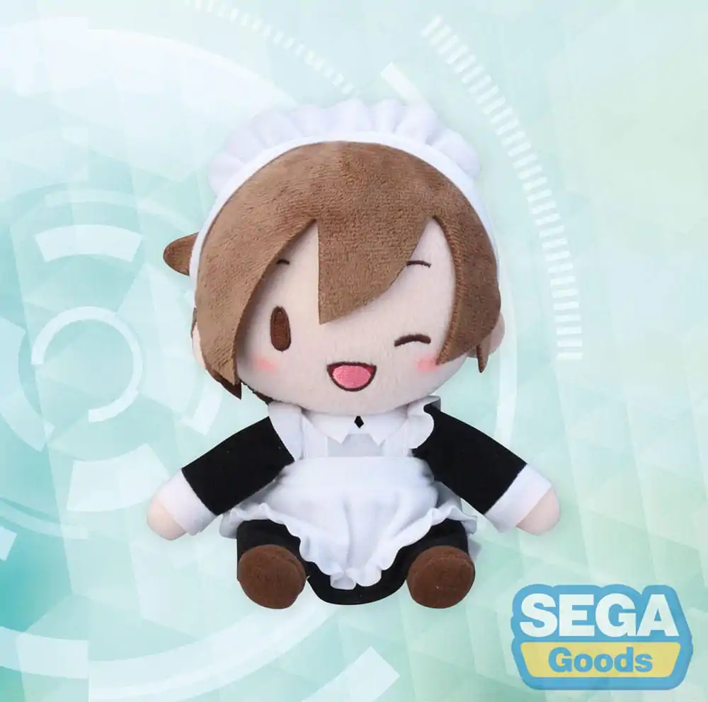 Hatsune Miku Project Diva Arcade Fuwa Petit Mini Plush Figure Meiko Maid Ver. (EX) 16 cm product photo