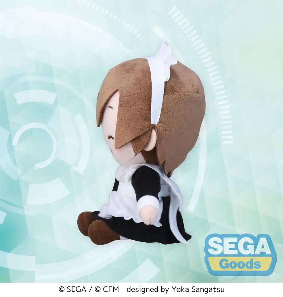 Hatsune Miku Project Diva Arcade Fuwa Petit Mini Plush Figure Meiko Maid Ver. (EX) 16 cm product photo