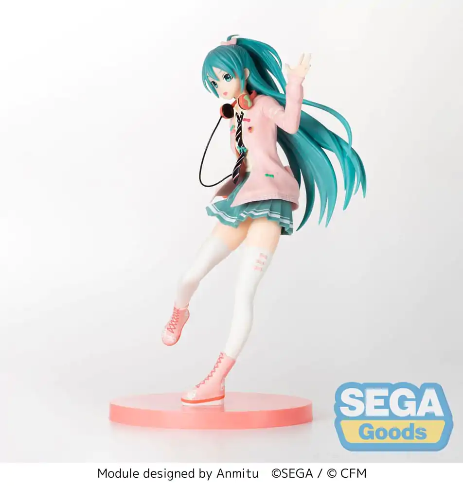 Hatsune Miku Project DIVA Arcade SPM PVC Statue Hatsune Miku Ribbon Girl 24 cm product photo