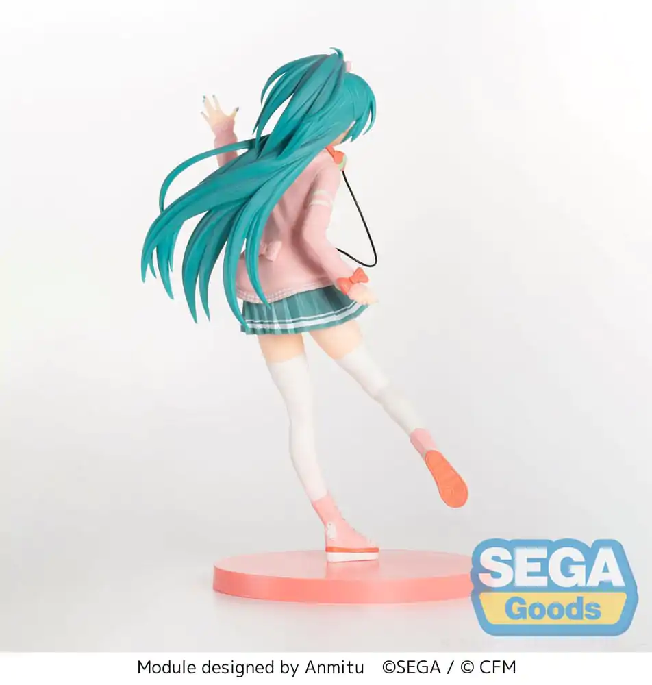 Hatsune Miku Project DIVA Arcade SPM PVC Statue Hatsune Miku Ribbon Girl 24 cm product photo