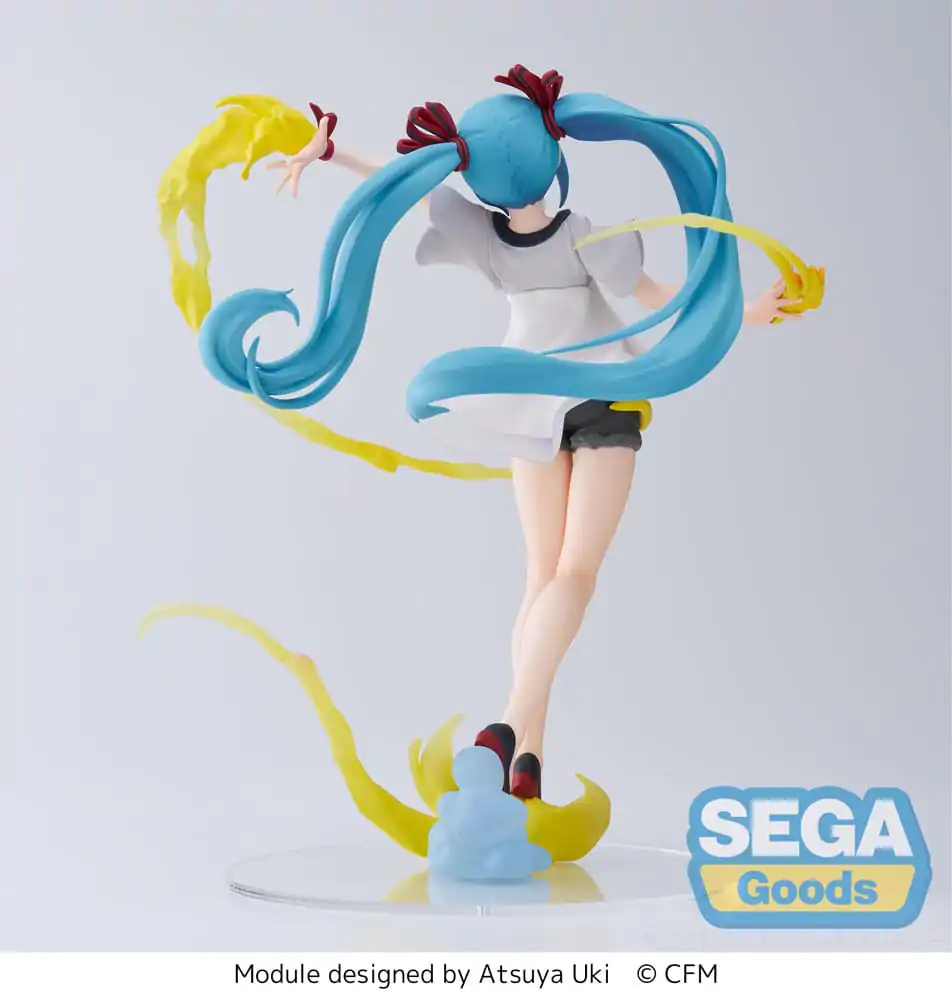 Hatsune Miku: Project DIVA MEGA 39's Figurizm Luminasta PVC Statue Hatsune Miku Shiny T.R. 22 cm termékfotó